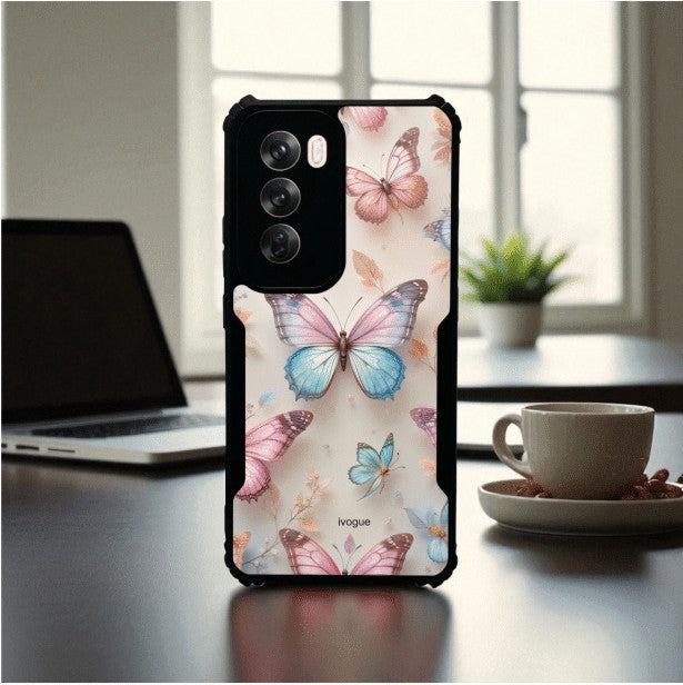 Butterfly Bloom Mobile Cover For Oppo Reno 12 Pro