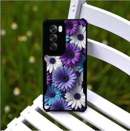 Violet Bloom Mobile Cover For Oppo Reno 12 Pro