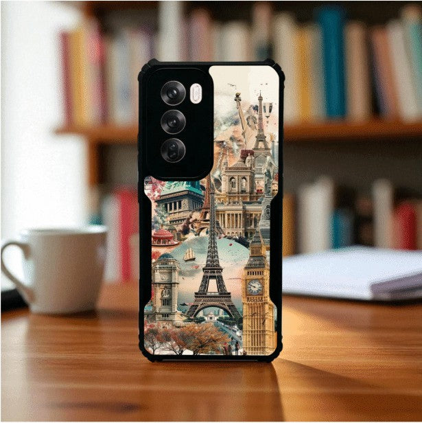 Travel Dreams Mobile Cover For Oppo Reno 12