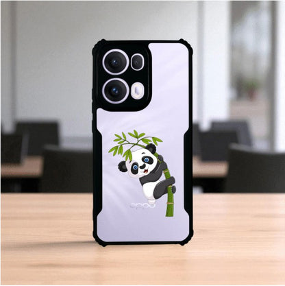 Panda and Tree Mobile Cover For Oppo Reno 13 Pro