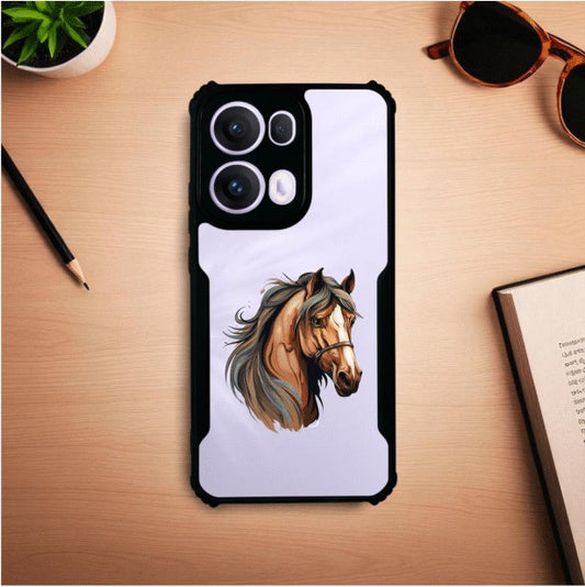 Horse Mobile Cover For Oppo Reno 13 Pro