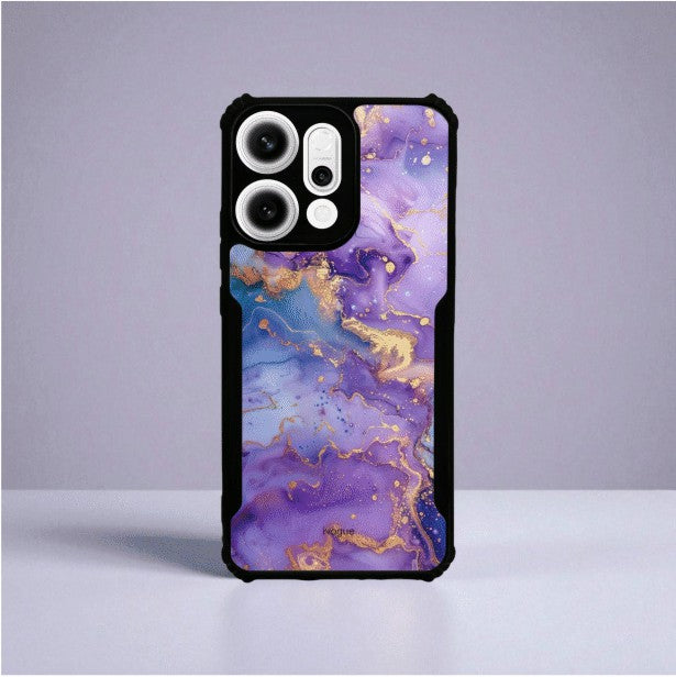 Lavender Luxe Mobile Cover For OPPO Reno 14