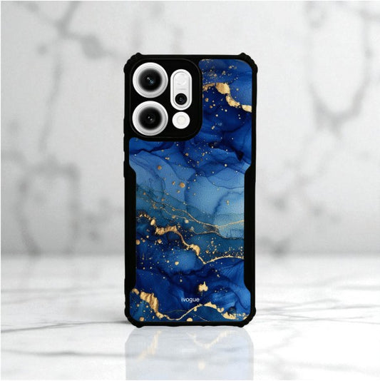 Blue Opulence Mobile Cover For OPPO Reno 14