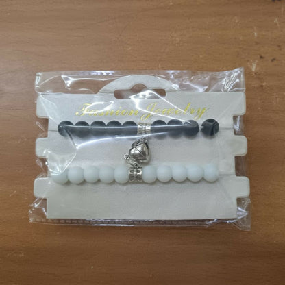 Stylish Couple Heart Bracelet