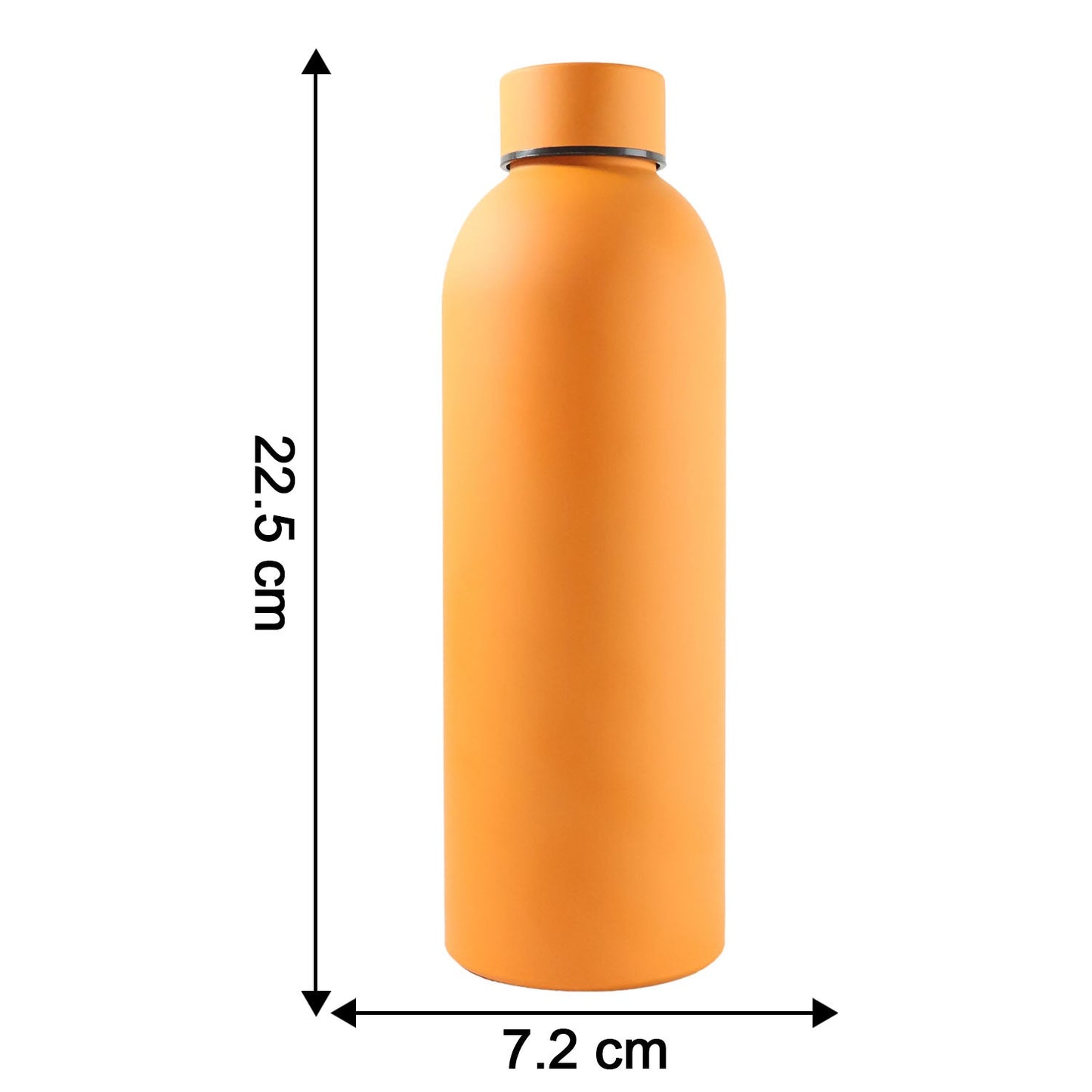 Customize Stainless Steel Double Wall Vacuum-Insulated Drink Water (Orange / 500 ML )