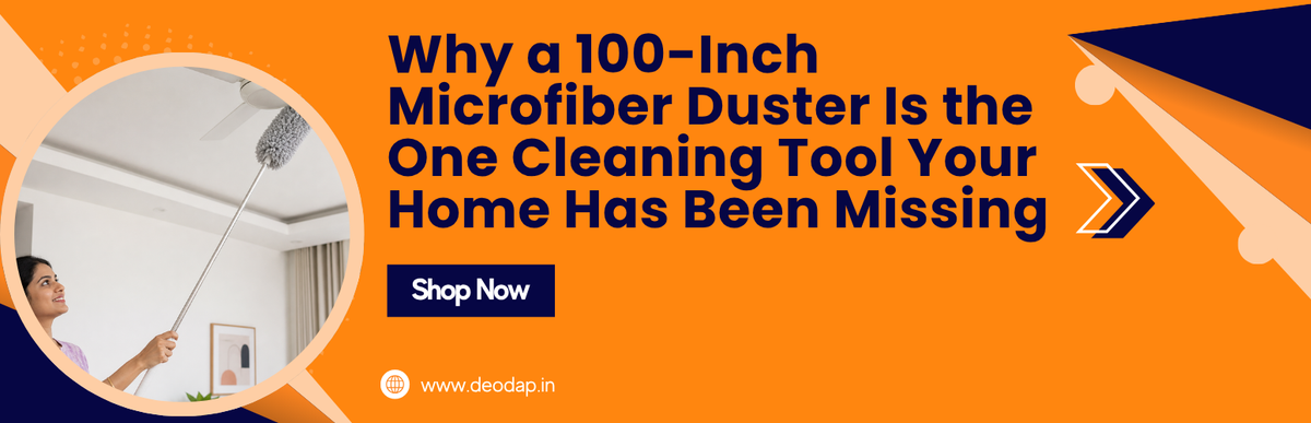 Why a 100-Inch Microfiber Duster Is the One Cleaning Tool Your Home Has Been Missing