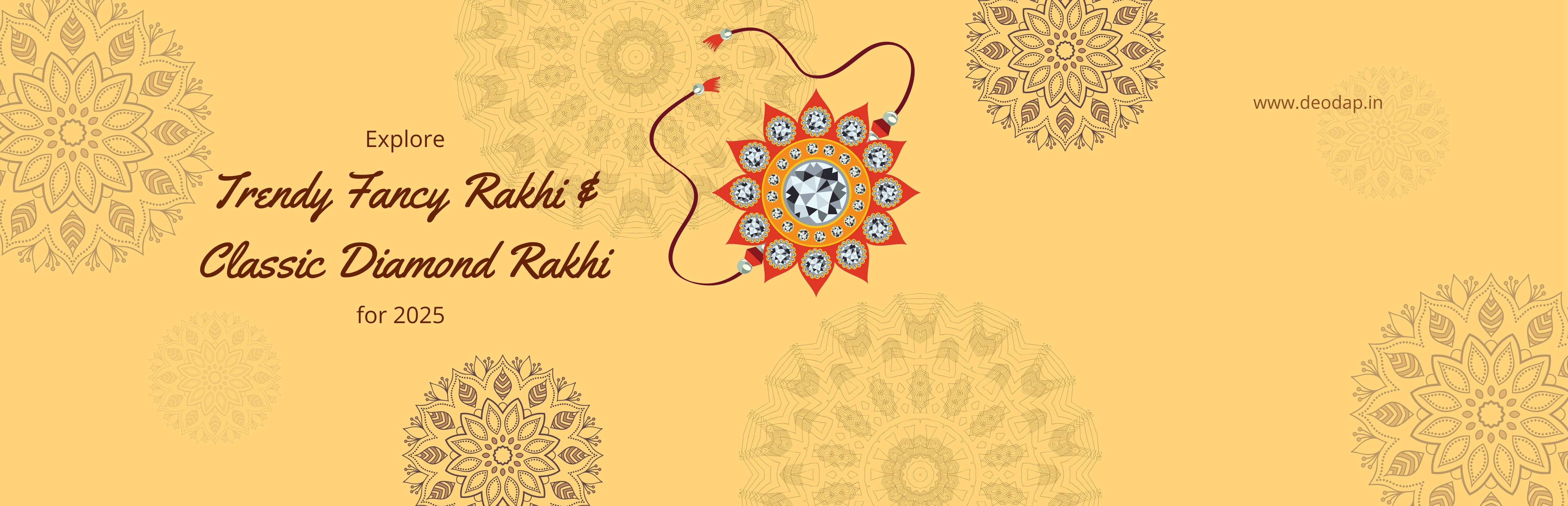 Explore Trendy Fancy Rakhi and Classic Diamond Rakhi for 2025