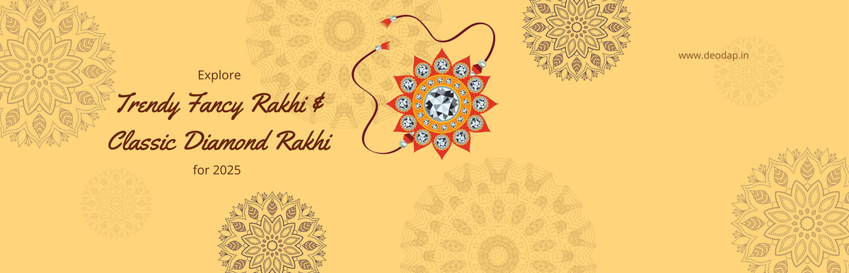 Explore Trendy Fancy Rakhi and Classic Diamond Rakhi for 2026