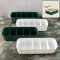 Drawer Organizer for Socks – 5-Compartment Storage (4-Pack) | Organivo
