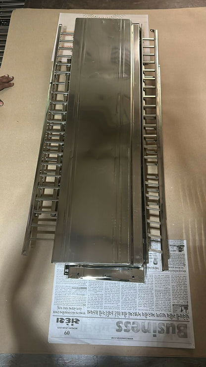 Wall-Mounted Stainless Steel Kitchen Dish Rack | 35×45 inch Heavy-Duty Storage Organizer