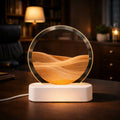 Moving Sand Art LED Lamp – Relaxing Flowing Sand Design