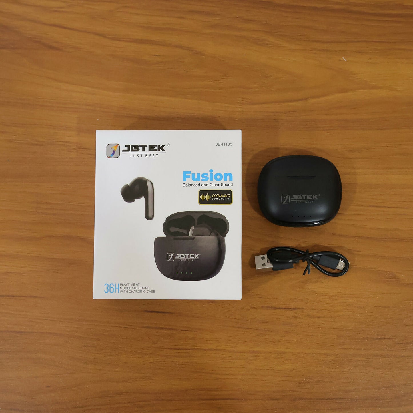 Wireless Bluetooth Earbuds with Charging Case High Bass Sound Touch Control Earphones