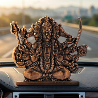 Brass Panchmukhi Hanuman Idol-01