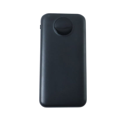 Portable power bank in hand for travel use