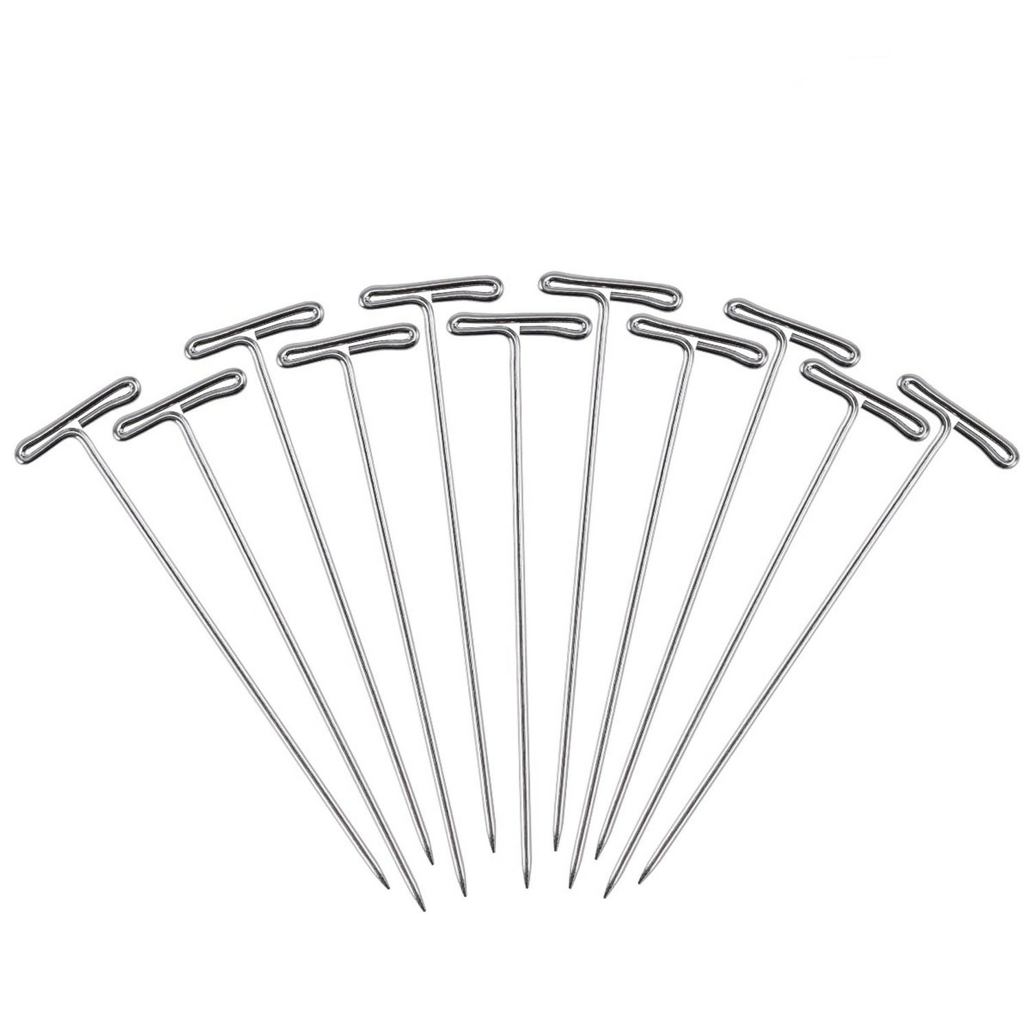Aerotix Stainless Steel T Pin For Sewing & Craft Pins for Fabric, Notice Board, Office & Home Use (50Gm)