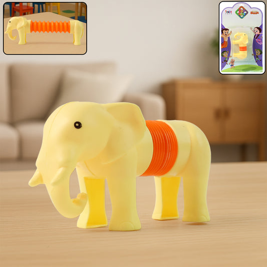 Truzo Toys Pop Tube Elephant – Shape Changing Telescopic Tube Toy for Kids