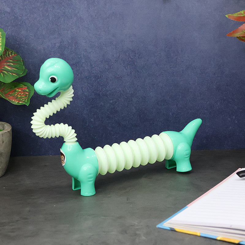 Dinosaur Shaped Pop Tube Toy – Stretchable, Bendable Stress Relief Fidget for Kids