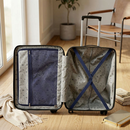 Novex Marvel Avenger Squre Kids Polycarbonate Trolley Bags for Travel Luggage with 4 Wheel (Black, 18 Inch)