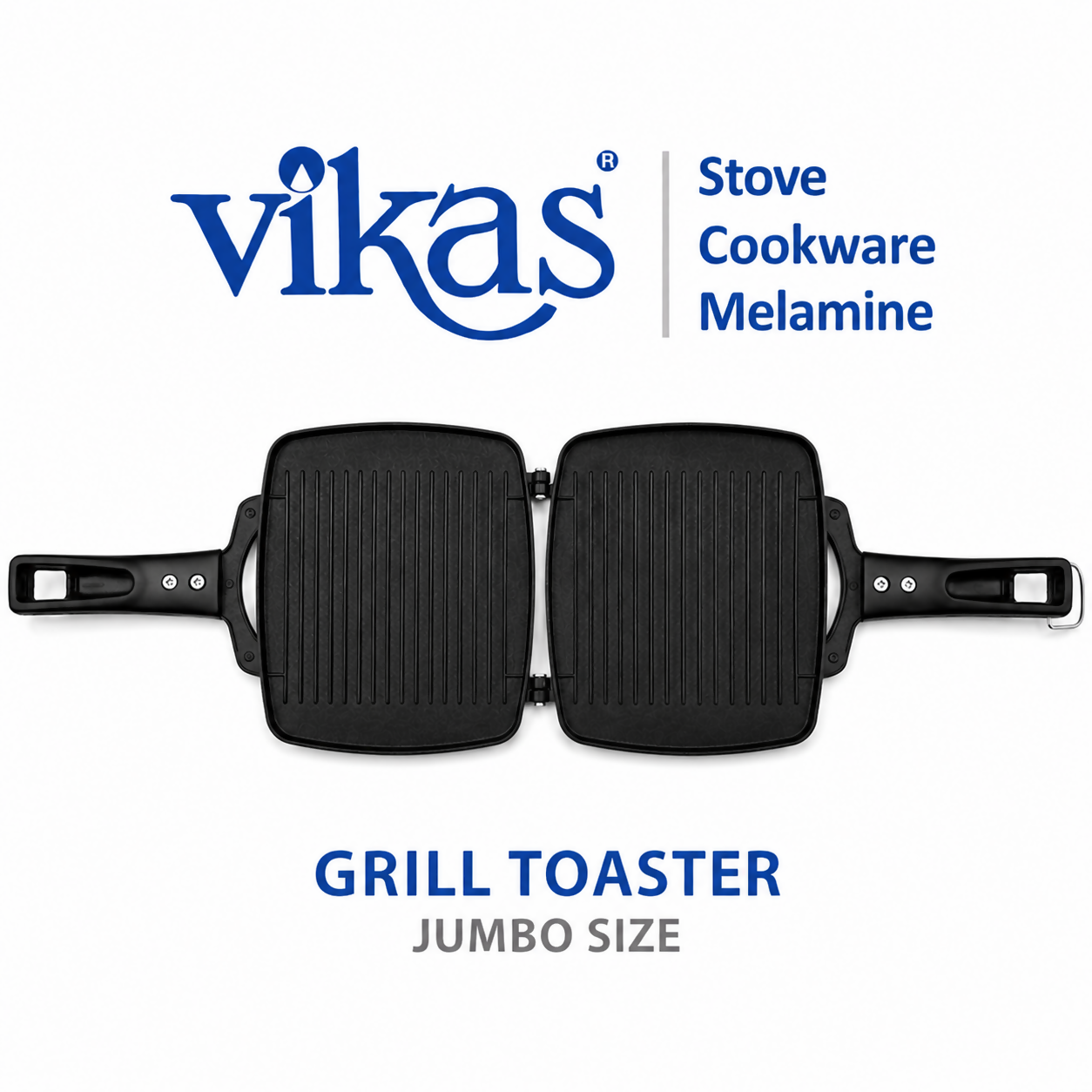 Vikas toaster with ergonomic, stay-cool handles for safe use