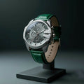 Elegant Chronograph Watch – Stylish Dial & Leather Strap for Men