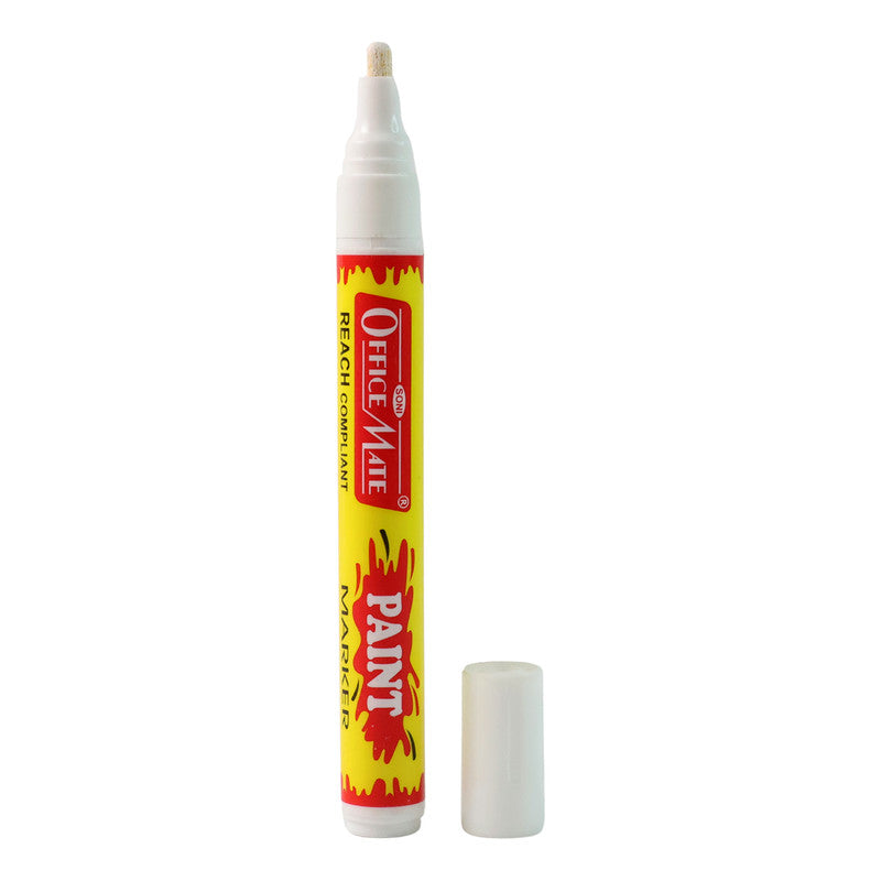 Paint Marker Pen – Permanent, Quick Dry, Opaque Ink for Metal, Glass, Plastic, and Wood