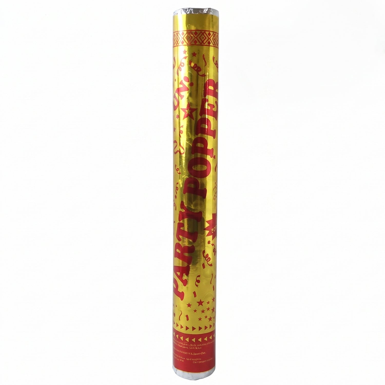 Golden Party Popper Confetti Cannon Shooter for Birthday and Celebration (1 Pc)