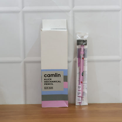 Camlin KLICK 0.9 mm Mechanical Pencil – Smooth Writing Pencils with Soft Grip & Fun Designs (Pack of 10)