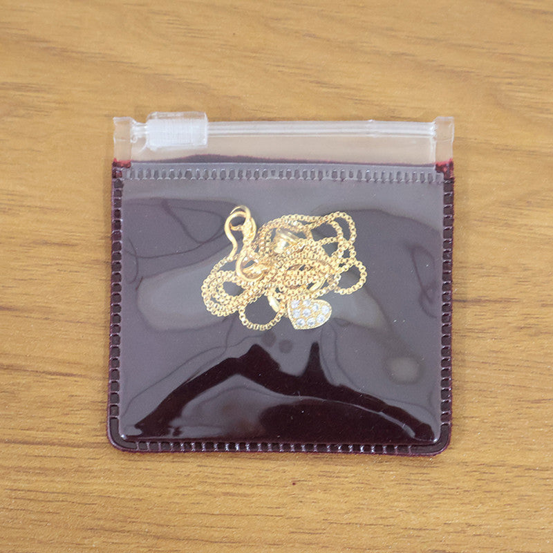 Elegant Dual-Heart Pendant Necklace with Sparkling Stone Detailing