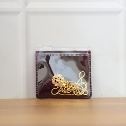 Elegant Floral Pendant Necklace with Sparkling Crystal Accents