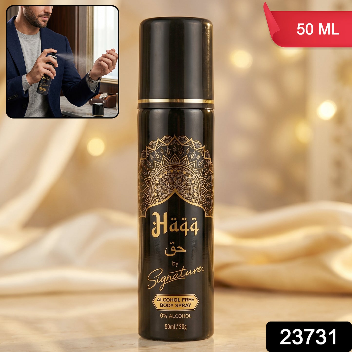 Haqq Signature 0% Alcohol Body Spray