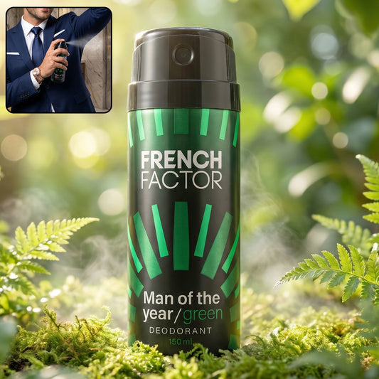 French Factor Man Of The Year Green Body Spray (1 Pc, 150 ML)