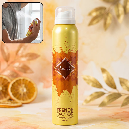 French Factor Soul Deodorant Body Spray (1 Pc, 150 ML)