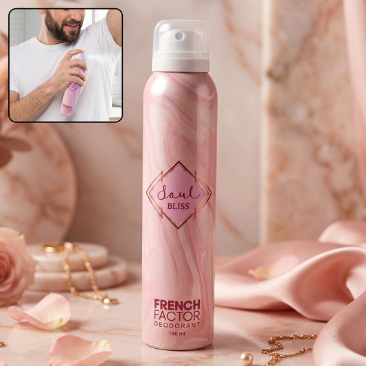 French Factor Soul Bliss Deodorant Body Spray (1 Pc, 150 ML)