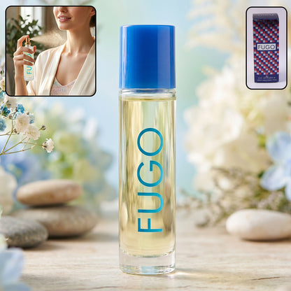 FUGO Eau de Parfum bottle in elegant packaging