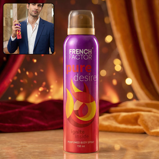French Factor Pure Desire Perfumed Body Spray (1 Pc, 150 ML)
