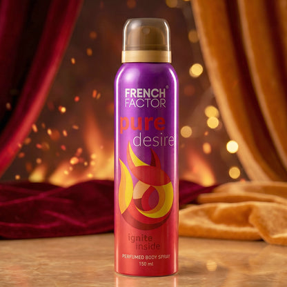 French Factor Pure Desire Perfumed Body Spray (1 Pc, 150 ML)