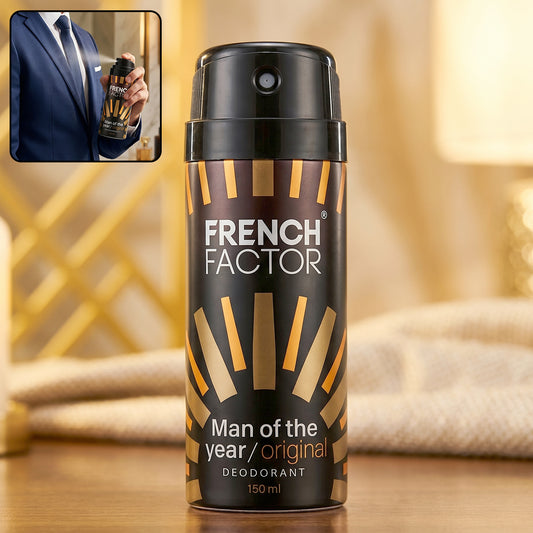 French Factor Man Of The Year Original Body Spray (1 Pc, 150 ML)