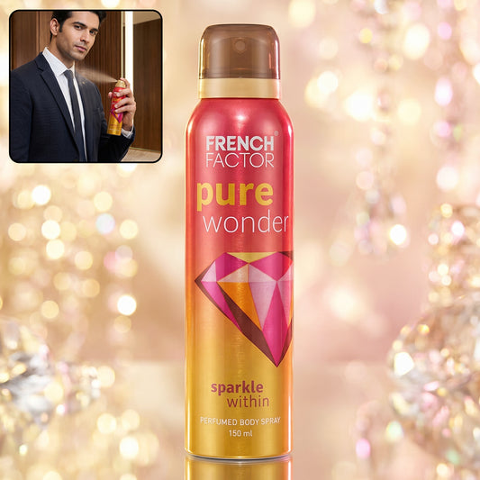 French Factor Pure Wonder Perfumed Body Spray (1 Pc, 150 ML)