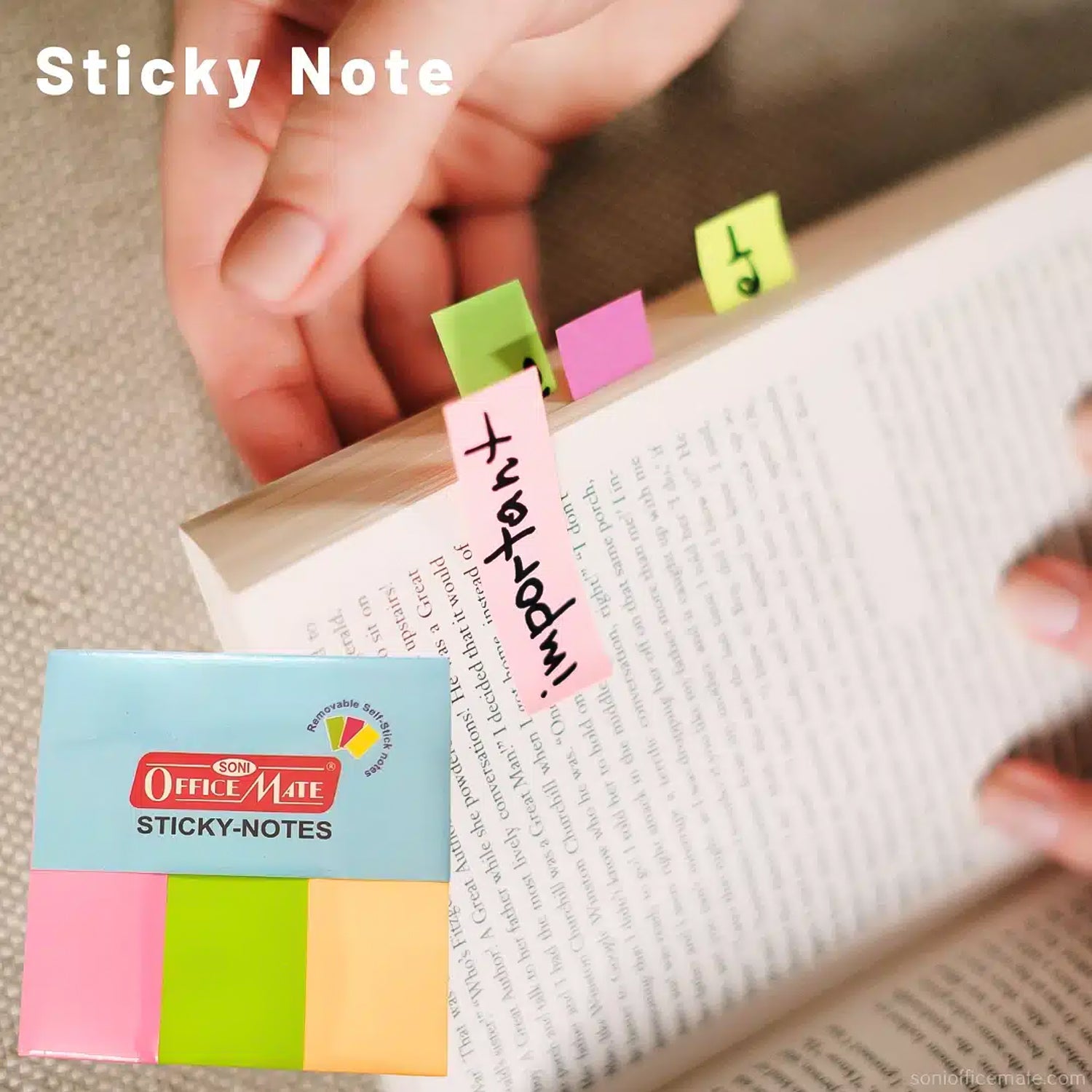 Officemate Personal Office Kit Complete Stationery Set with Glue Cutter Markers Notes