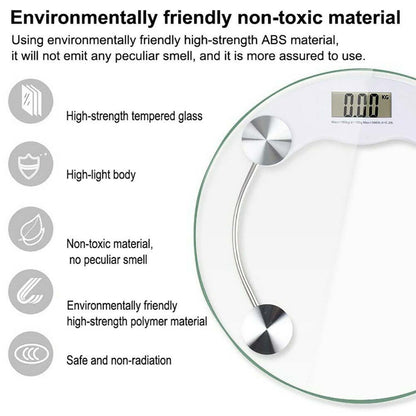 Digital Personal Body Weight Scale (1 Pc)