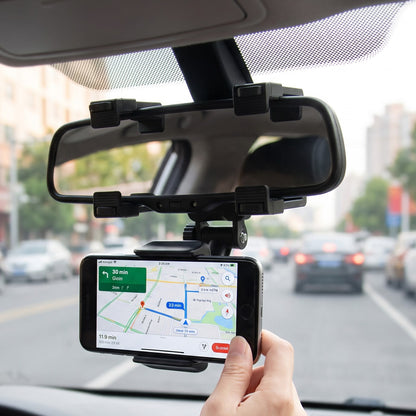 Car Rear View Mobile Holder – Universal Phone Mount | PHOBIA