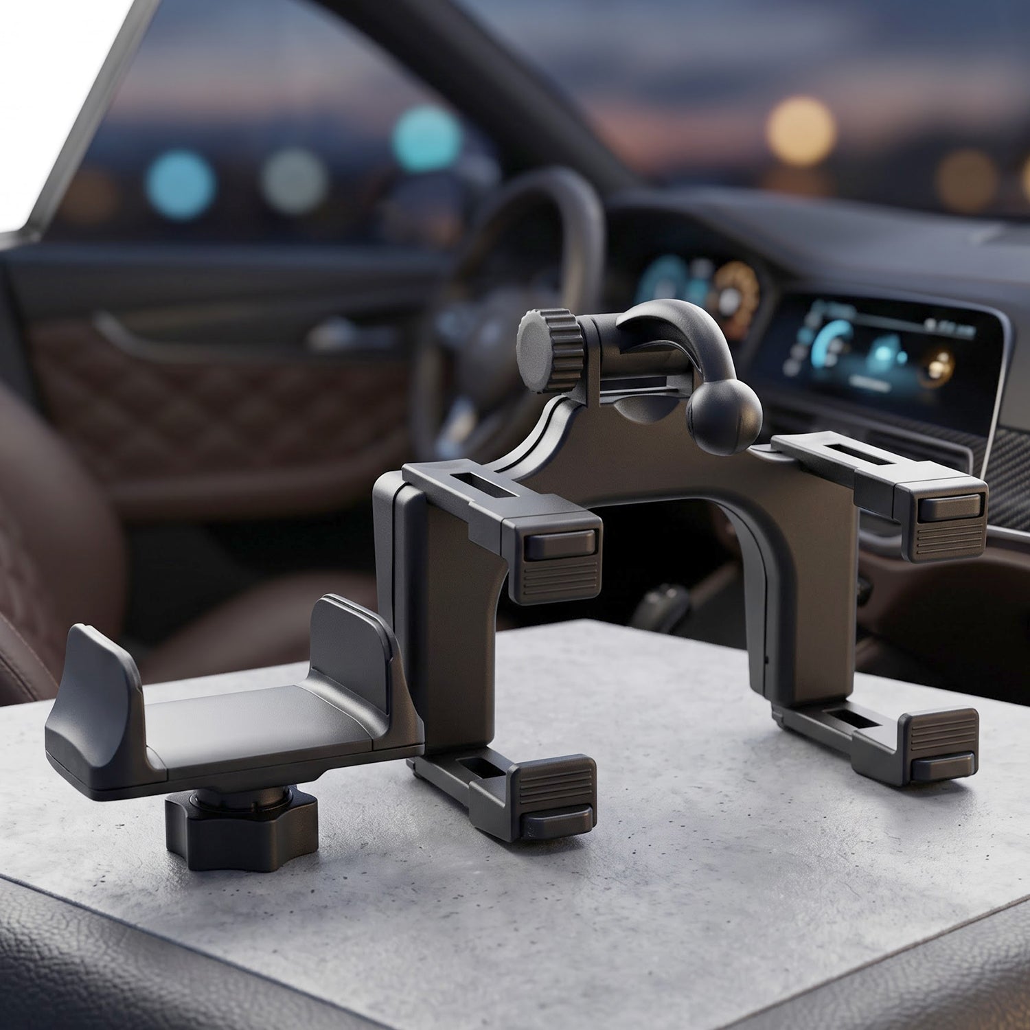Car Rear View Mobile Holder – Universal Phone Mount | PHOBIA