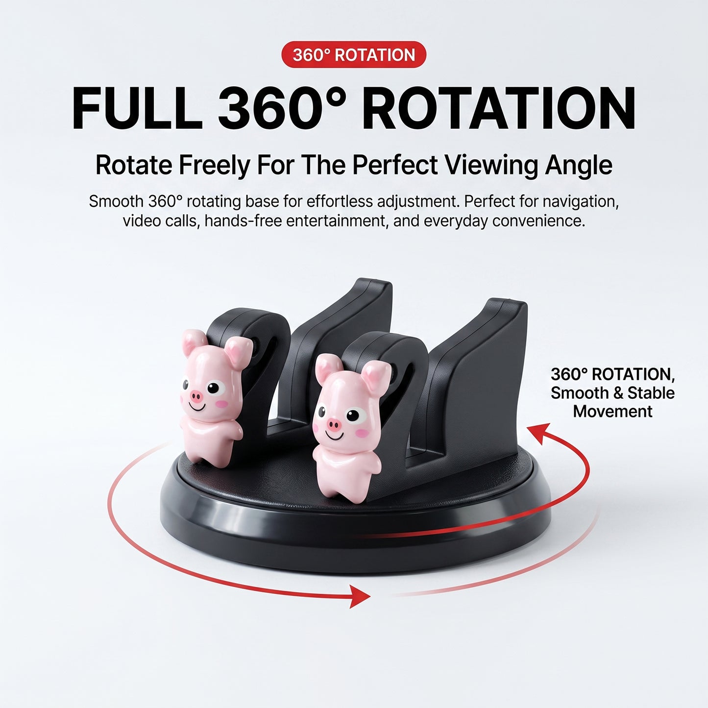 Car Dashboard Mobile Phone Holder Stand