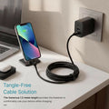 100W USB-C to USB-C Fast Charging Cable with Nylon Braided Design and 1.5 Meter Length