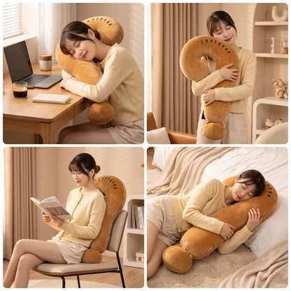 Mix Design Travel Neck Pillow U Shape Soft Head Support Cushion (1 Pc)