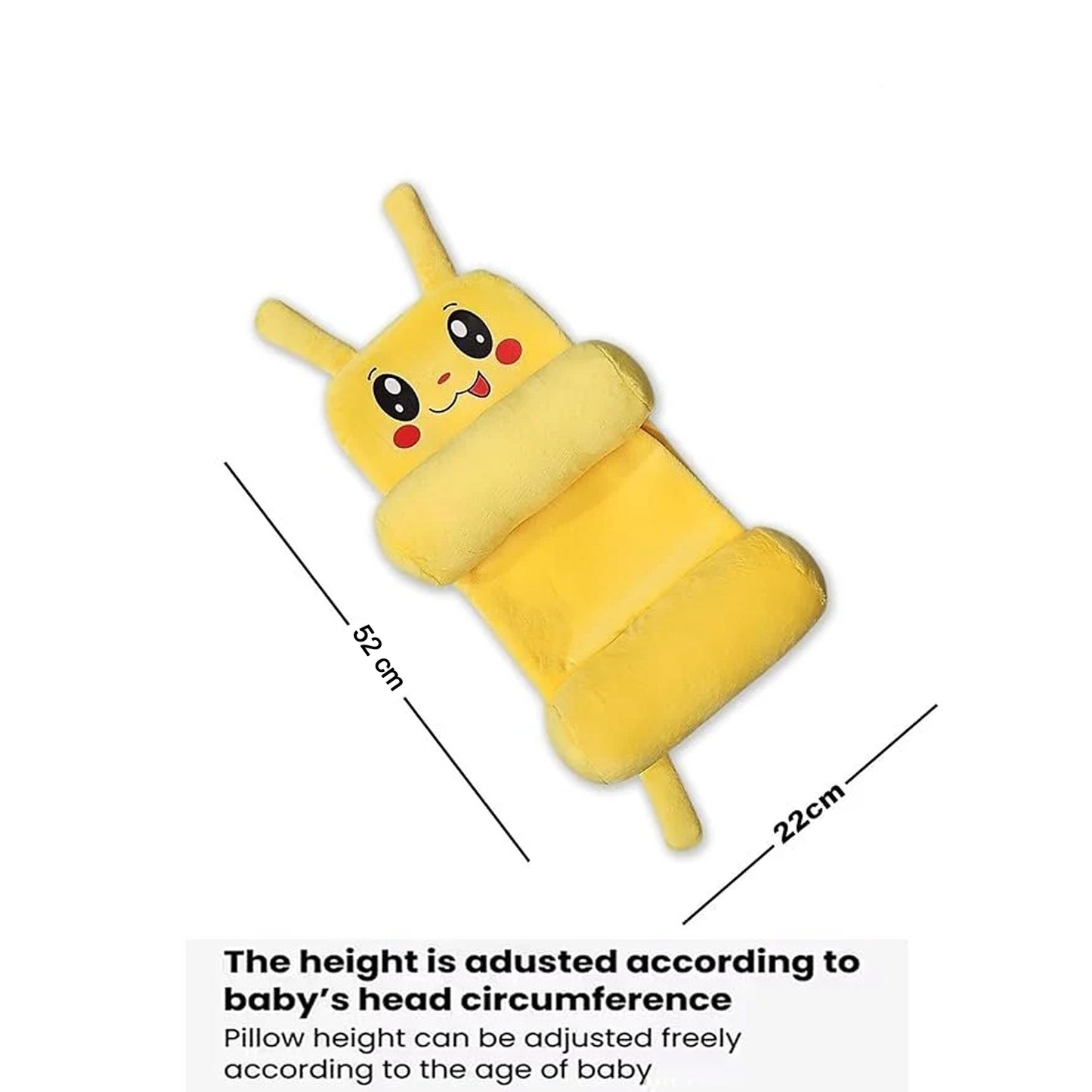 Baby Sliding Pillow with Soft Support Design (1 Pc)