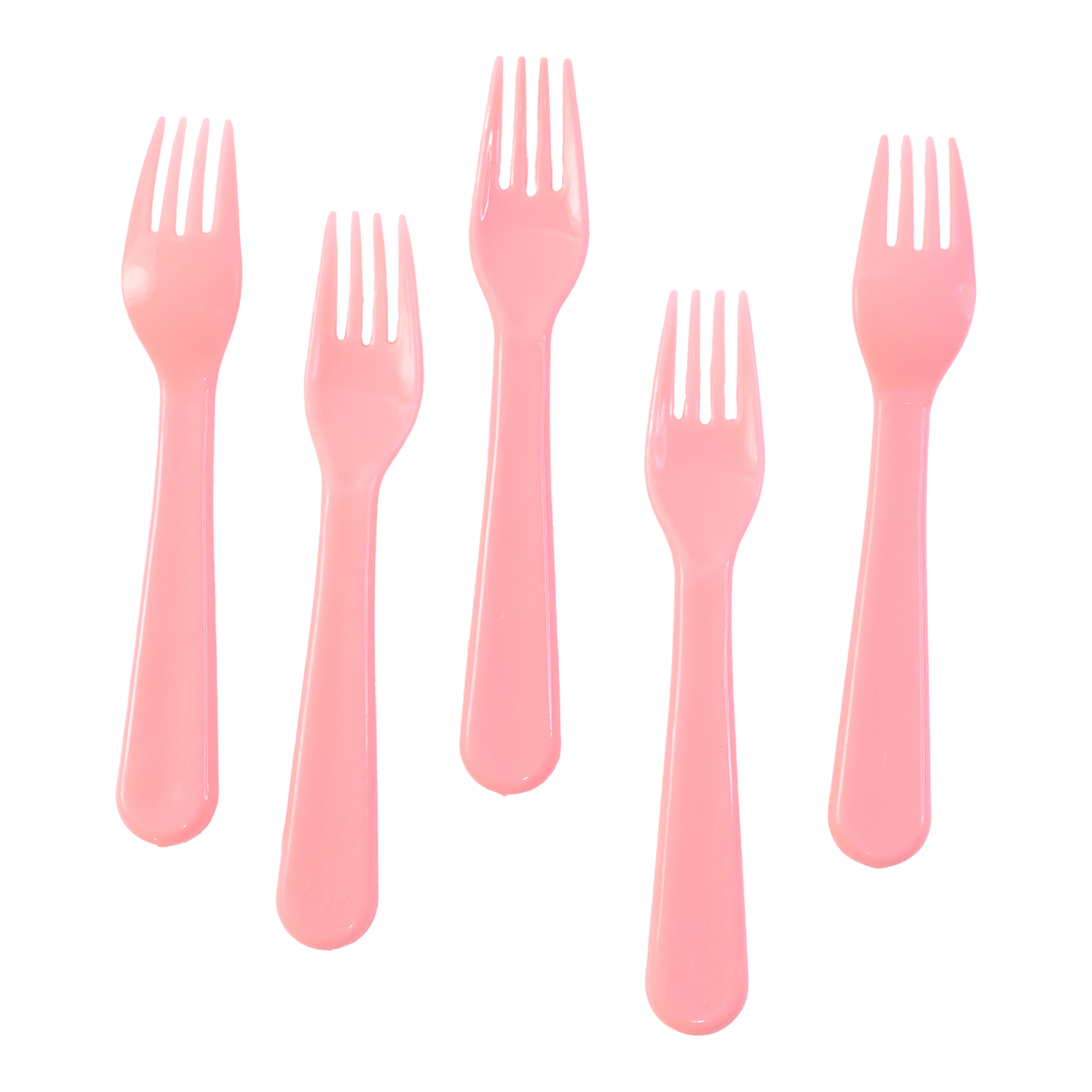 Plastic Fork Spoon,  Baby Fork Spoon Dessert Spoon (5pc set)