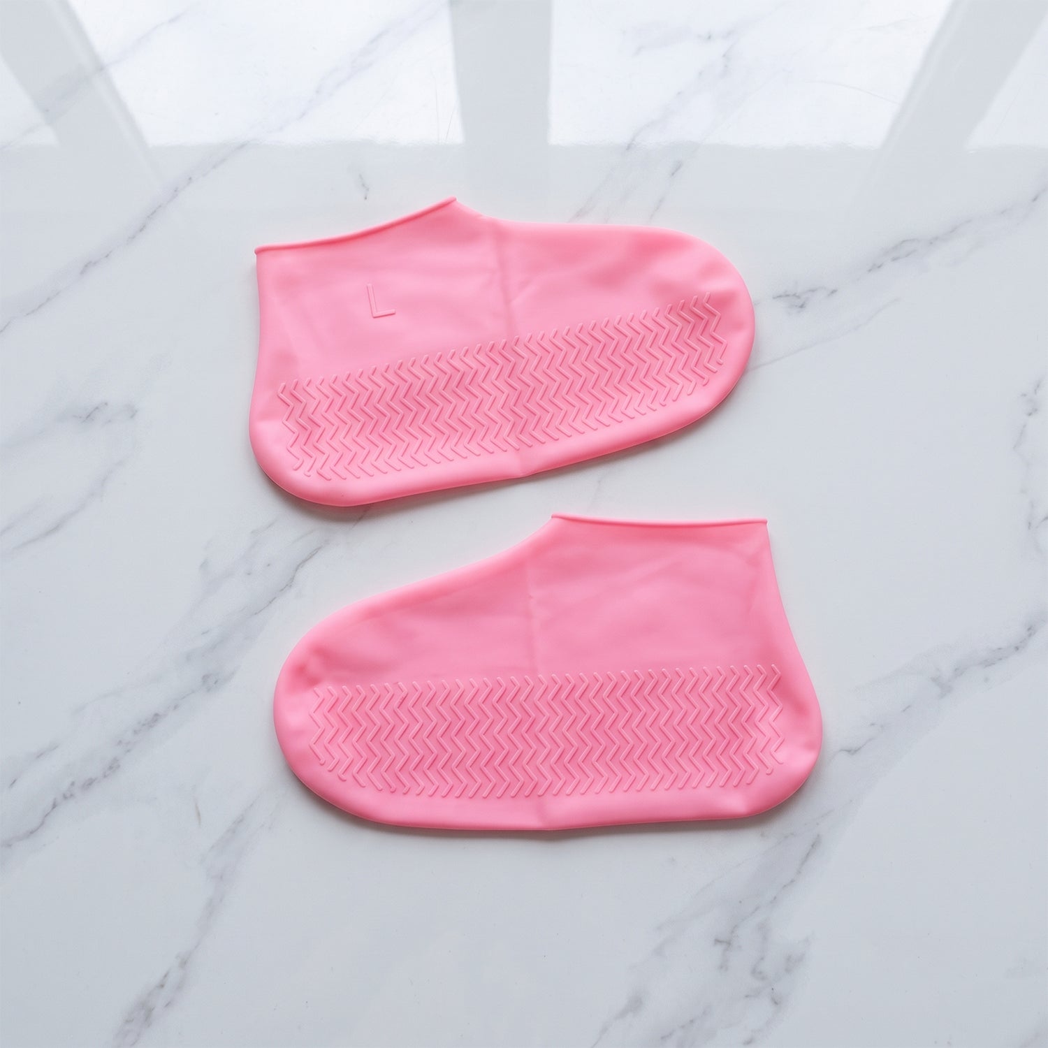 Large Size Reusable Waterproof Shoe Cover Silicone Rain Protector (1 Pair)