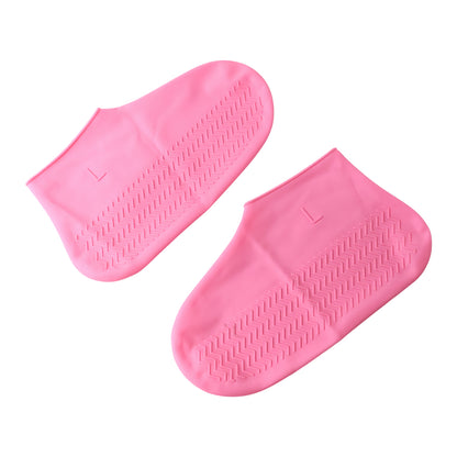 Large Size Reusable Waterproof Shoe Cover Silicone Rain Protector (1 Pair)