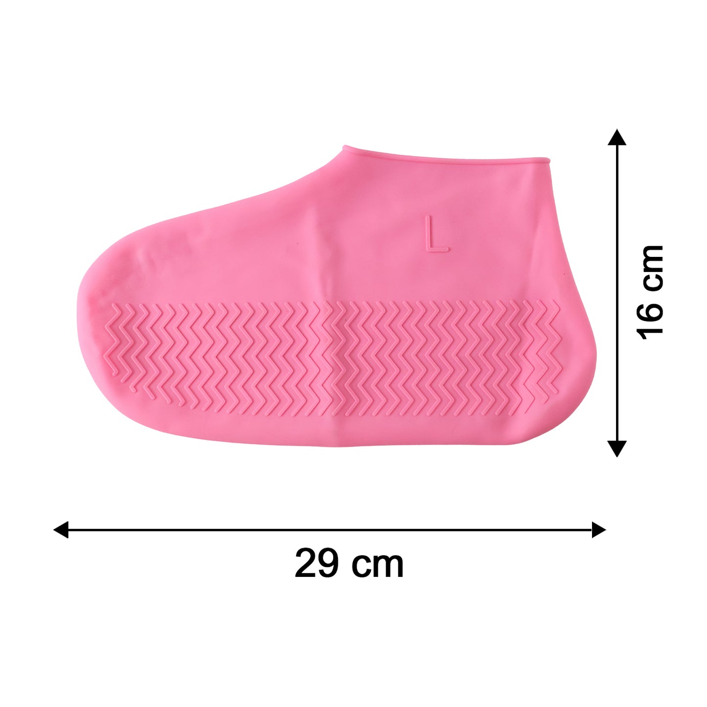 Large Size Reusable Waterproof Shoe Cover Silicone Rain Protector (1 Pair)